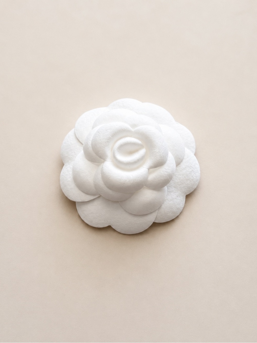 CHANEL White Camellia Flower Sticker – Authentic Boutique Packaging Accessory